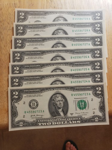 Lot new uncirculated - 7,
